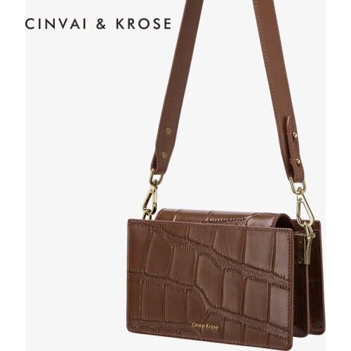 Elegant Female Shoulder bag 2021 High quality Genuine Leather Womens Designer Handbag Single Shoulder Messenger Bag