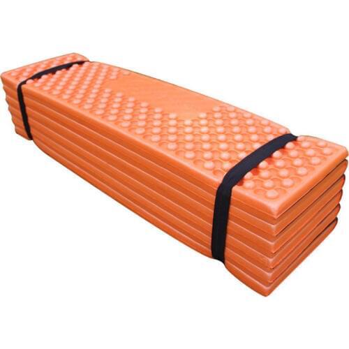 Outdoor Camping Mat Ultralight Foam Picnic Mat Folding Egg Slot Beach Mat Tent Sleeping Pad Moistureproof Camping Mattress