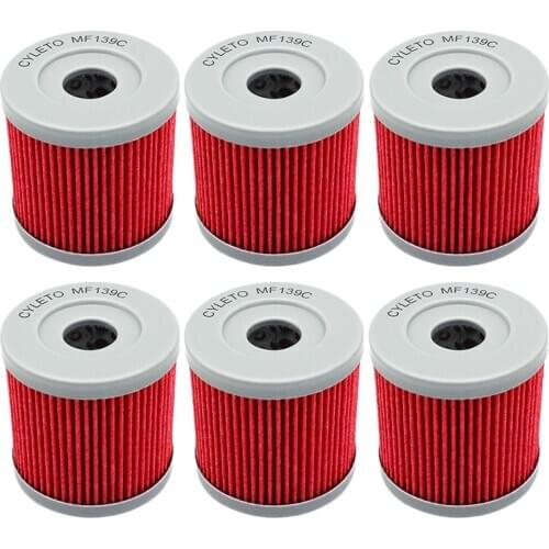 1/3/6 pcs Motorcycle Parts Oil Filter For CCM 404 XC Enduro 404 Dual Sport 404
