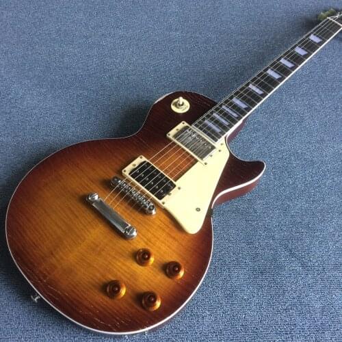 OEM rosewood fingerboard, tiger maple top, old style, tune-o-matic Bridge , free delivery