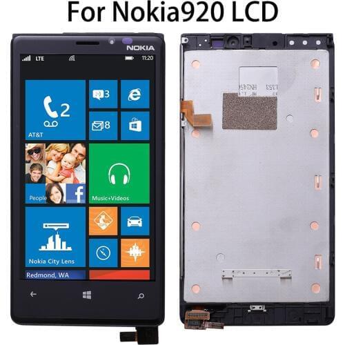 No Dead Pixels ORIGINAL For NOKIA Lumia 920 LCD Touch Screen For NOKIA Lumia 920 Display Digitizer Replacement