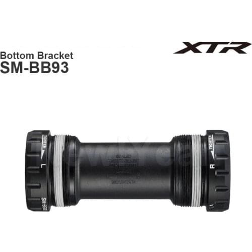 Original SHIMANO XTR M9000 SM-BB93 Bottom Bracket - Threaded - HOLLOWTECH II - 68/73 mm shell width