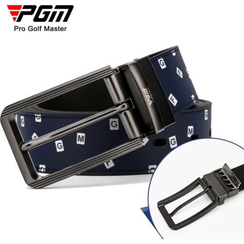 PGM New Arrival Double Sided Use Pin Buckle Golf Belt with Wear Resistant Alloy Buckle for men Detachable Belt Length Golf Belt