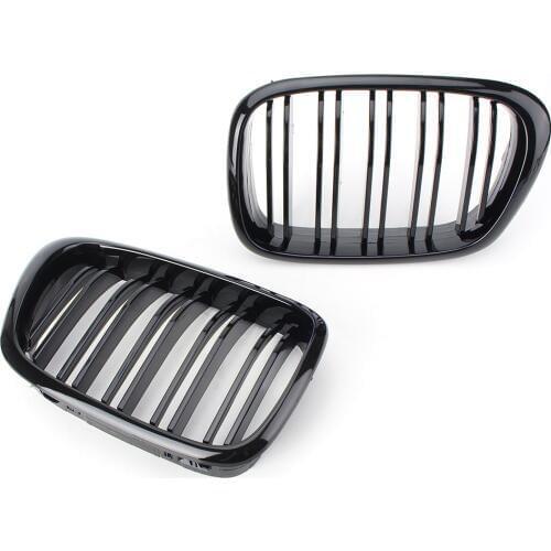 E39 Front Center Grille Grills For BMW 5 Series 1995 1996 1997 1998 1999 2000 2001 2002 2003 2004 Car Accessories ABS Plastic