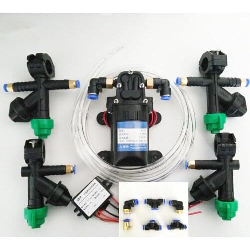 Plant protection spray system kit with pump, governor, adapter, step-down module 5L / 10L / 15L / 20L water pipe drone spray acc