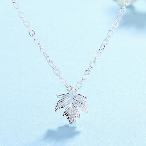 Todorova Tree Leaf Necklace for Women Men Small Weed Herb Maple Leaf Pendants Necklaces Unisex Plant Jewelry Dropshipping Collar