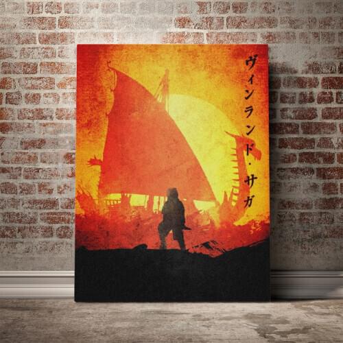 Vinland saga Poster Canvas Wall Art Decoration prints for living Kid Children room Home bedroom decor painting