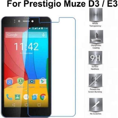 For Prestigio Muze D3 E3 B3 K3 B7 A7 Grace Z5 D5 LTE Smartphone Glass High Quality Protective Film Explosion-proof Screen
