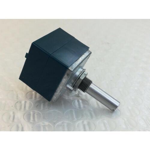 Japan ALPS Volume control 27 type Dual potentiometer 500K RK27 Round shaft A500K