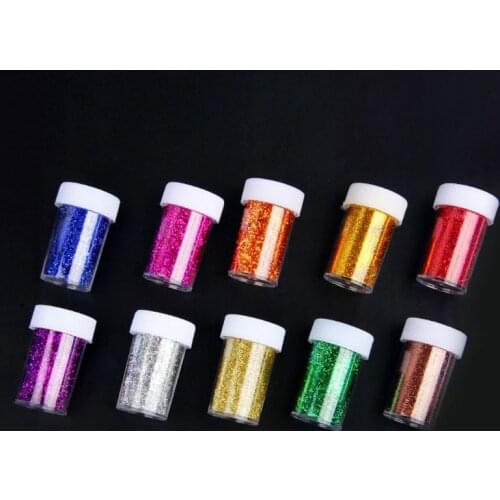 12 Colors Large Shiny Resin Pigment Kit Mica Flash Powder Glitters Shimmering Sequins Resin Colorant Dye Jewelry Making
