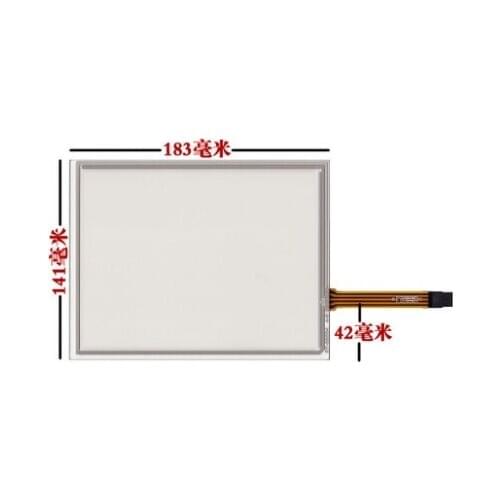 183*141 mm New 8 inch standard four line resistance screen industrial equipment EJ080NA-05B EJ080NA-05A touch panel