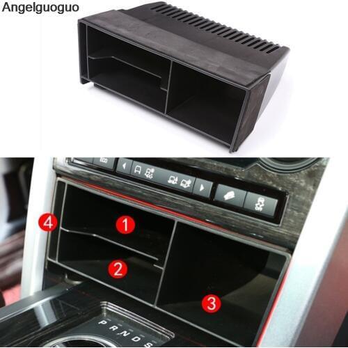 Car styling Inner Center Multifunction Storage Box For Land Rover Discovery Sport 2015-2017