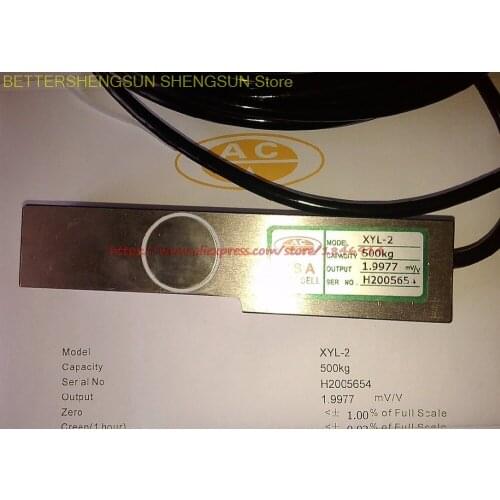 Free shipping XYL-2 Force measuring and weighing sensor of concrete cement mixing station XYL-2A