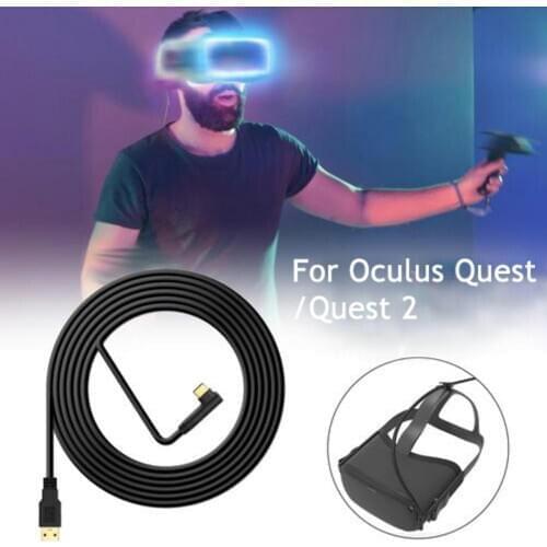 Hot 2.4GB 5M Data Line Charge Cable For Oculus Quest/2 Link VR Headset USB 3.1 Data Transfer USB-A Type-C Cable VR Accessories