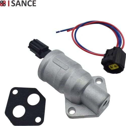 ISANCE Idle Air Control Valve IACV IAC XS4U9F715DA XS4U9F715DB For Ford Fiesta Focus Puma 1998 1999 2000 2001 2002 2003 2004