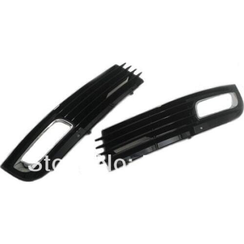 Facelifted Front Side Fog Light Grille Set For Audi A8 D3