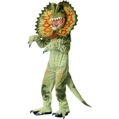 Triceratops Dinosaurs Costumes for Kids Halloween Christmas Cosplay Costume Boys Girls Party Role Play Dress Up Jumpsuit C85M70