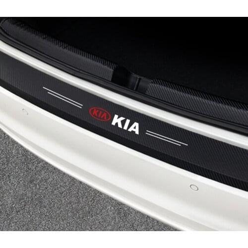 For Kia Rio 3 4 Sportage Soul KX-5 2021 2020 2019 2018 2017 2016 2015 2014 2013 Car Trunk Rear Bumper Sticker Tuning Accessories