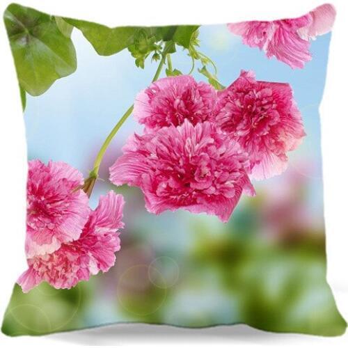 9 style 16" 18" 19" Bedding pillow cover cotton polyester pillow cases comfortable for home car sofa hotel flowers pattern