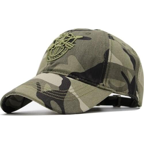 2021 New Camo Baseball Cap Fishing Caps Men Outdoor Hunting Camouflage Jungle Hat Airsoft Tactical Hiking Casquette Hats