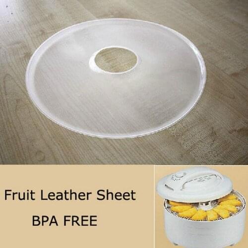New Arrival Kitchen Round Anti Leakage Food Dryer Roll-up Sheet Fruit Dehydrator Accessories