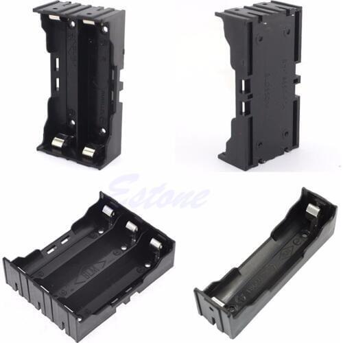 1Pc Plastic Battery Case Holder Storage Box For 18650 Rechargeable Battery 3.7V DIY
