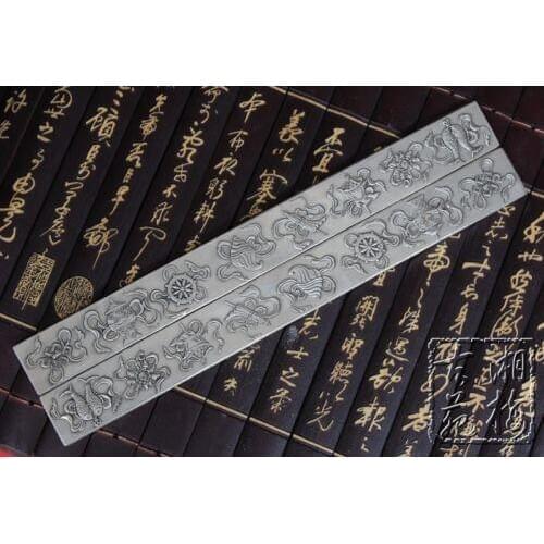 Elaborate Chinese Antique collection Boutique Carving Eight diagram Paper weight