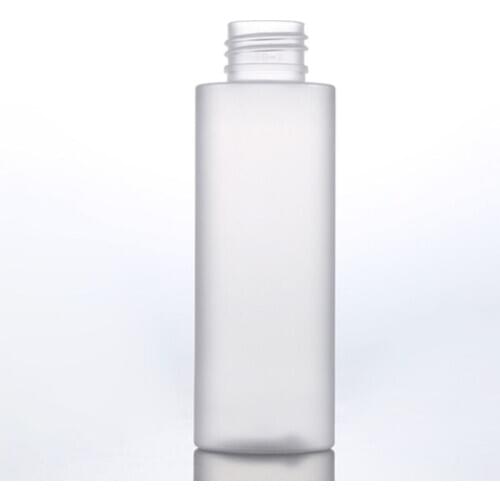 100/200ml Empty Refillable Plastic Spray Bottle Scrub Frosted Fine Mist Perfume Aluminum Atomizer Cosmetic Container Portable