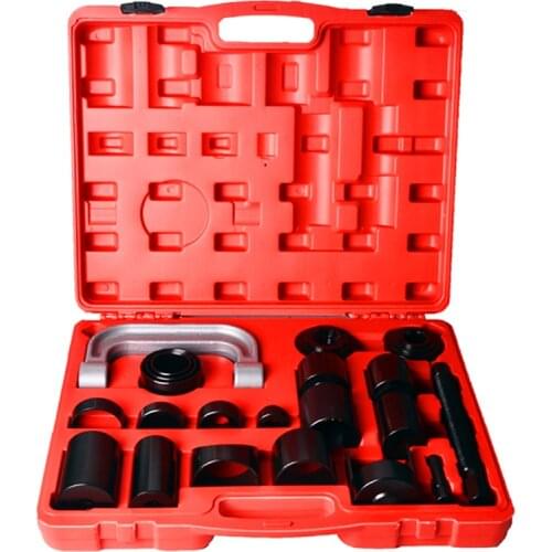 21PCS C-Shaped Ball Head Puller Whole Car Series Hem Arm Ball Head Extractor Universal Cross Joint Extractor Auto Repair Tools