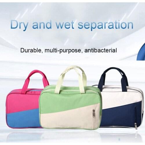 Swimming Bags Combo Tote Waterproof Shoulder Sports Bags Outdoor Camping Unisex Hiking Travel Luggage Dry Wet Handbag