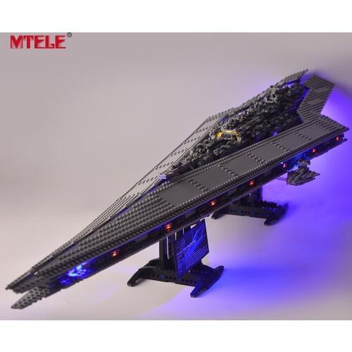 MTELE Led Light Kit For 10221 Star war Super Star Destroyer Compatible With 05028 (Not Include Model)