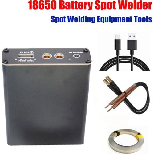 18650 Battery Spot Welder Spot Portable Adjustable Welding Machine DIY Full Set Household Fiber Spot Welding Equipment Tools