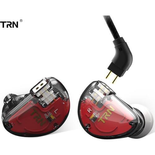 TRN V30 2BA+1DD Triple Hybrid Drivers Bass In Ear Earphone HIFI Monitor AS10\T2\V80\V10\IE80 Sport 2Pin Detachable earphone
