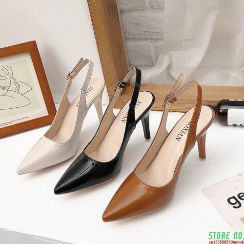 Women Shoes Pointed Toe Pumps Ladies Dress Shoes High Heels Boat Shoes Wedding Shoes Sandals Zapatos De Mujer