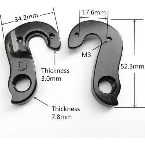2pcs Road alloy Cycling Gear Hangers Bicycle Rear Derailleur Hanger dropout for Trek Lexa SLX Emonda Lexa Boone Crockett Domane