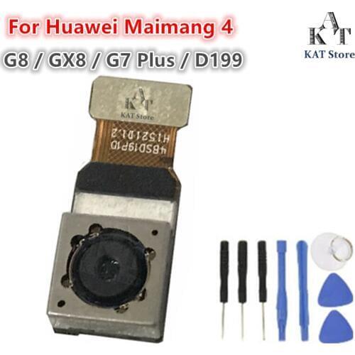 5Pcs Back Main Rear Camera Flex for Huawei Maimang 4 / G8 / GX8 / G7 Plus / D199 Small Front Camera Modules Flex Cable Ribbon