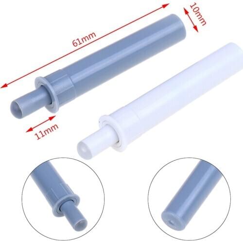 5 Pcs/lot Cabinet Catches White Damper Buffers For Door Stop Kitchen Cupboard Quiet Drawer Soft Close Furniture Hardware