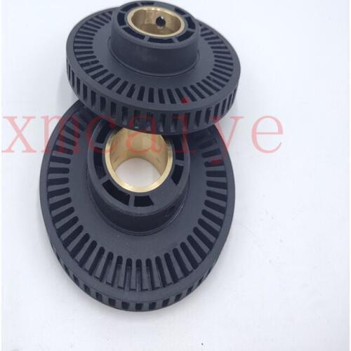 5 PCS offset 93.526.353F 93.256.353F 93.015.353F Black slowdown suction wheel for CD102 machine size 90x25mm