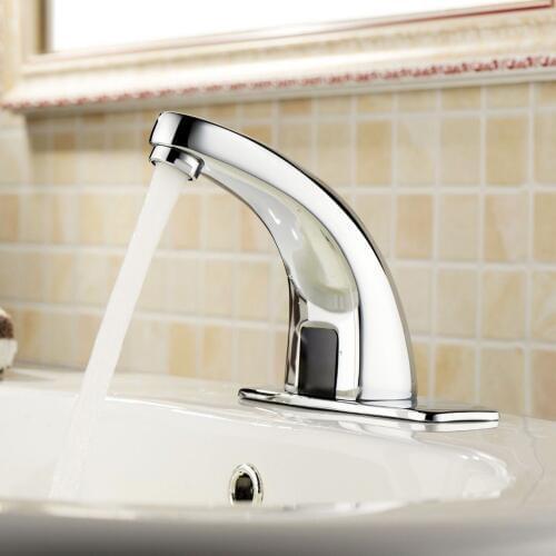 Automatic Cold Automatic Faucet Electronic Sensor Touchless Faucet Hands Free Sink Water Tap For Kitchen Bathroom Tools
