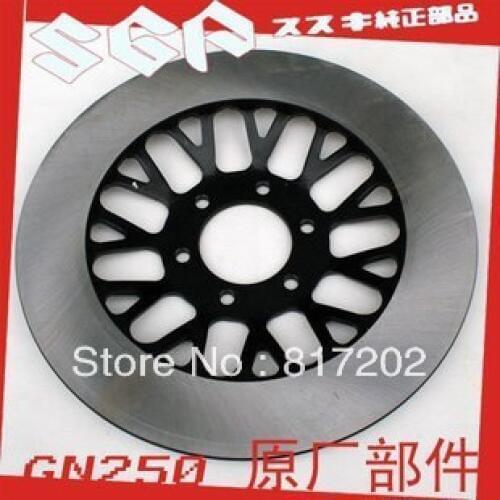 FREE SHIPPING OEM QUALITY FRONT DISK BRAKE GN250 GZ250 NEW PATTERN GN400 GN400 GS250 GS450 BRAKE DISC / ROTOR