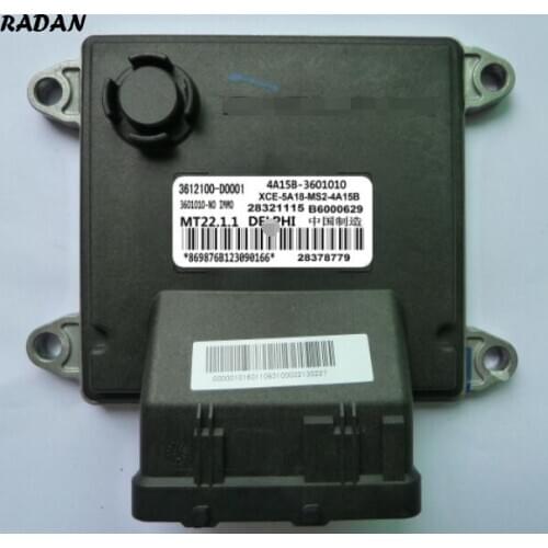 Car Computer Engine Control Unit ECU ECM For Jinbei 3612100-D0001 4A15B-3601010 B6000629/28321115/3612100-D0001