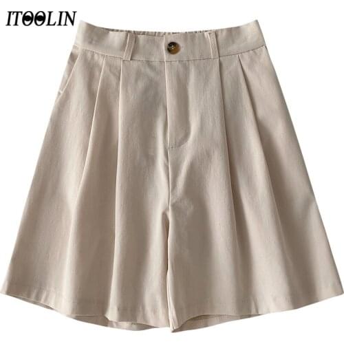 ITOOLIN Women's Office Shorts