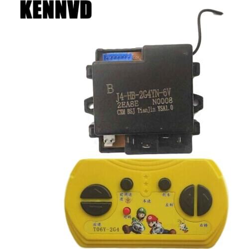 J4-HB-2G4YN R1GD-J4N-2G4YN Childrens electric toy car bluetooth remote control, kids ride on car controller with smooth start