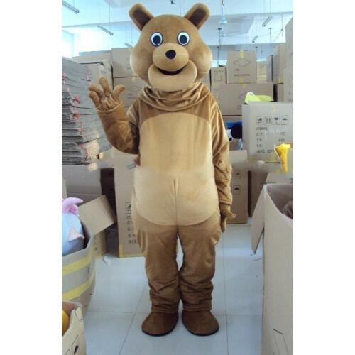 Bear Mascot Costume Suits Cosplay Party Game Dress Outfit Advertising Promotion Interesting Apparel Cartoon Character Clothes