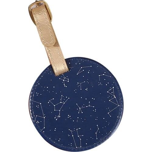 Round Luggage Tag Travel Accessories Silica Gel Suitcase ID Addres Holder Baggage Boarding Tags Portable Label