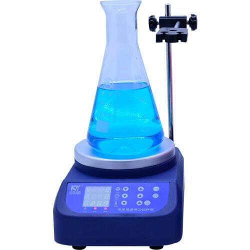 Digital display Lab Magnetic Stirrer with Heating Control Plate Hotplate Mixer Temperature control :0~300 degree time function