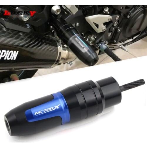 Hot Deals New Motorcycle CNC For Honda NC700 S X NC700S NC700X NC 700 S/X Accessories Crash Pads Exhaust Slider Crash Protector