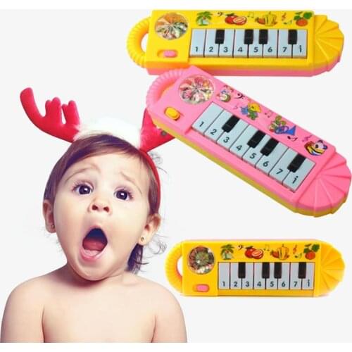 Fashion Childrens Musical Instruments Mini Plastic Electronic Piano Educational Toys Early Education Gift Music Piano