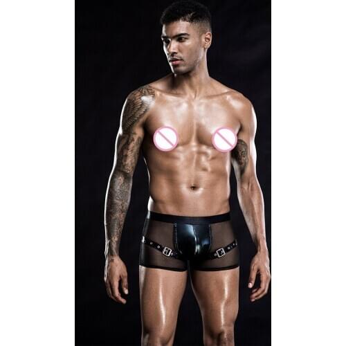 Mens Briefs sexy Black Underwear Lace Comfortable Fabric Lace European Mens Sexy Breathable Thong Lingerie