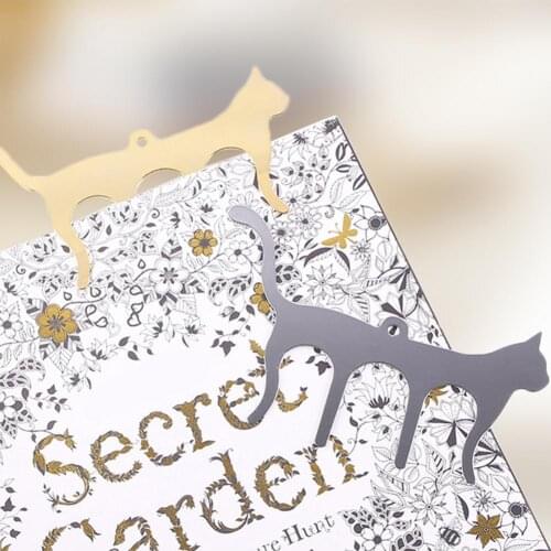 Music Book Clip Durable Indeformable Metal Cats Shape Book Page Holder for Musicians Music Book Clip